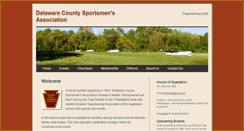 Desktop Screenshot of delawarecountysportsmen.com